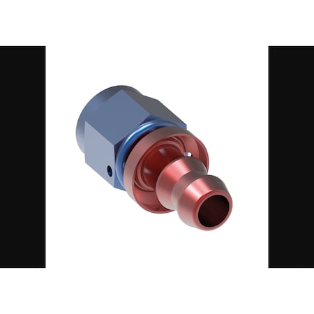 Aeroquip -8 AN Hose, Straight, Aluminum, Single FCM1513